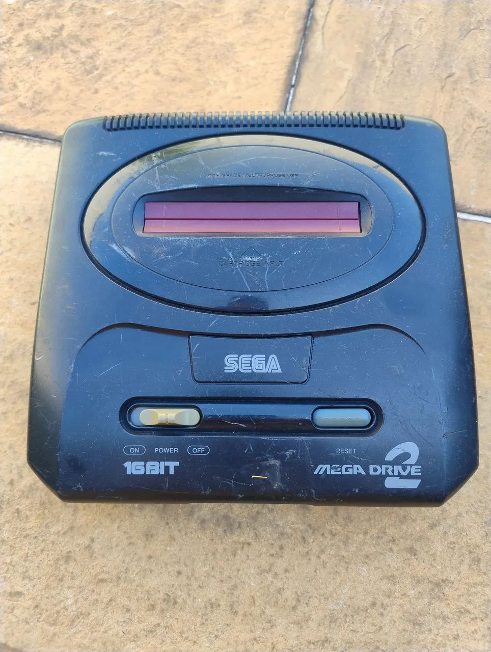 Mega drive 2 defeito 