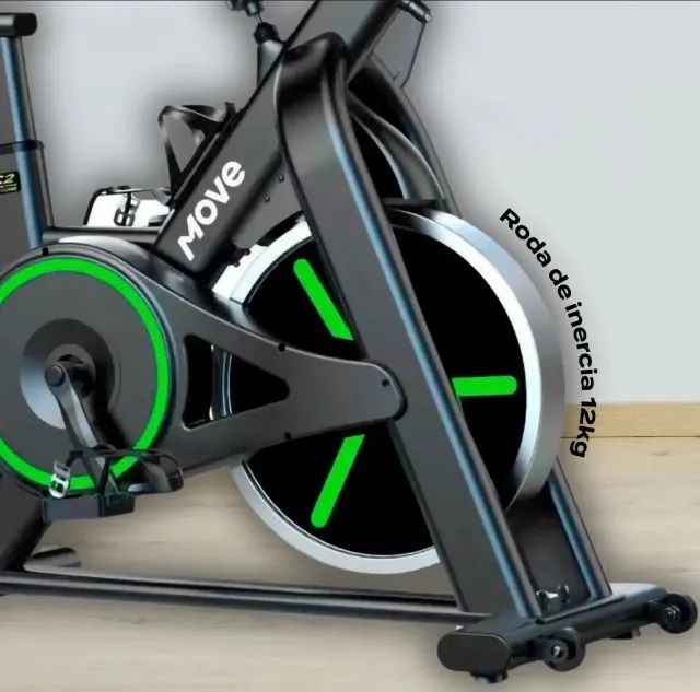 (LACRADA) Bicicleta Spinning C2 Move Roda Inércia | Nova  - Foto 2