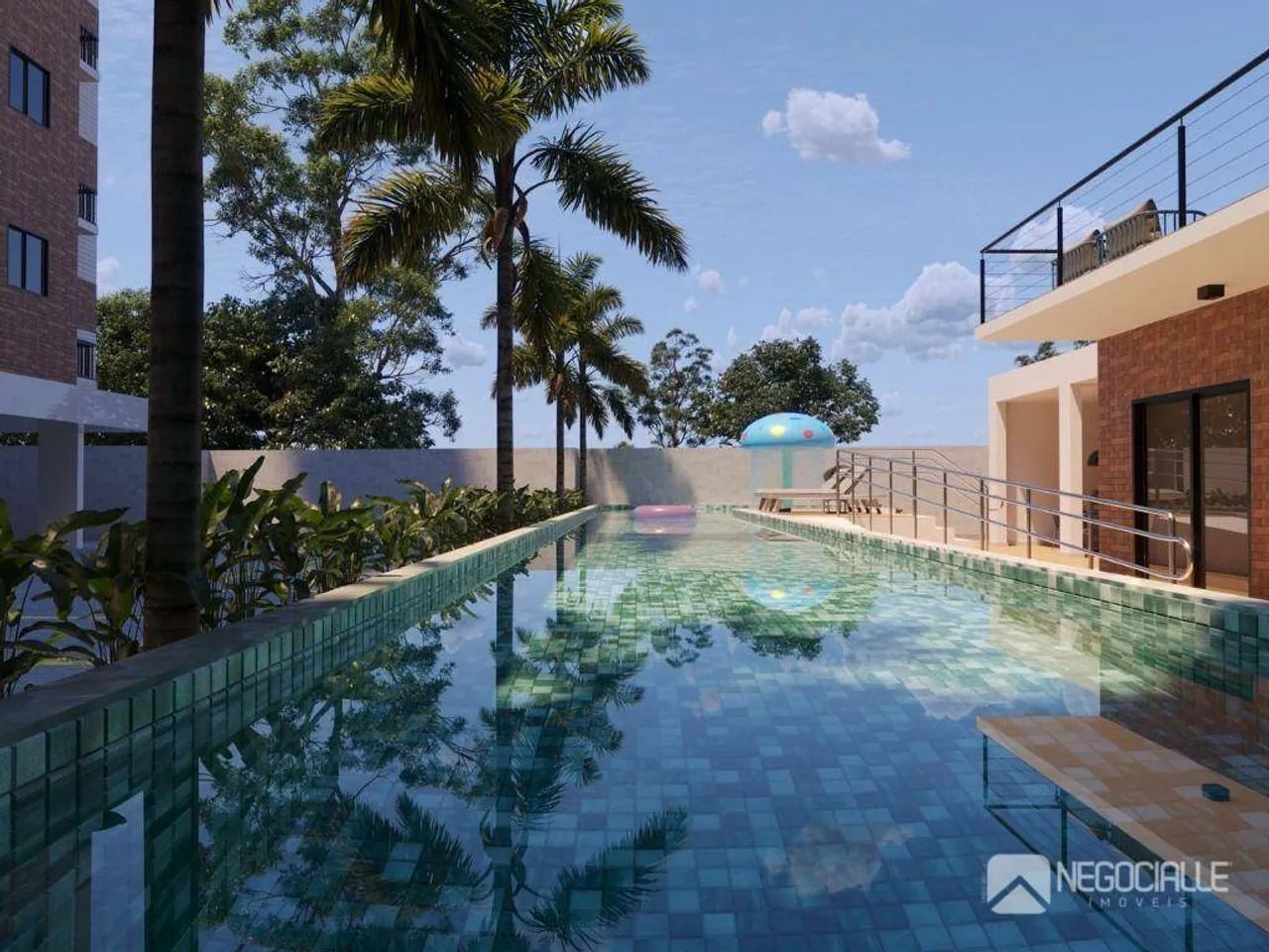 Apartamento com 2 quartos suíte e varanda , lazer completo no catolé - Foto 4