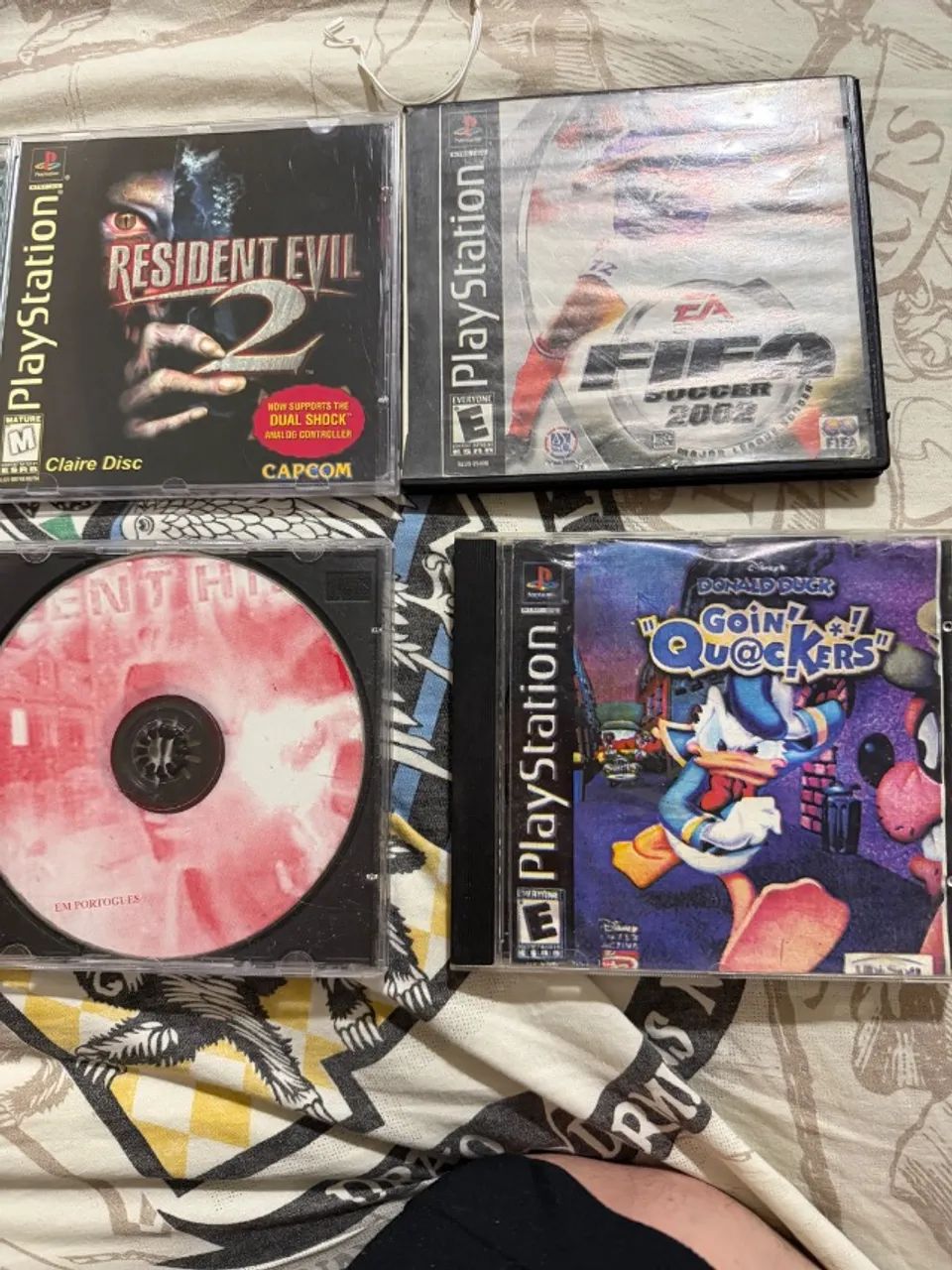 lote 3 jogos ps1 - Foto 3