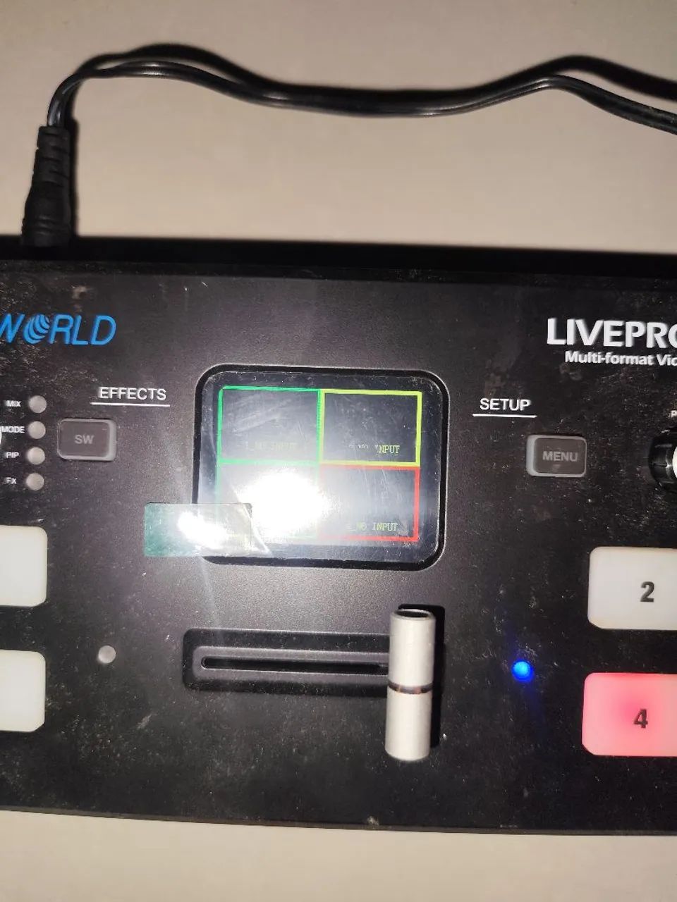 Switcher de Vídeo LivePro L1 - Novo, Nunca Usado - Foto 4