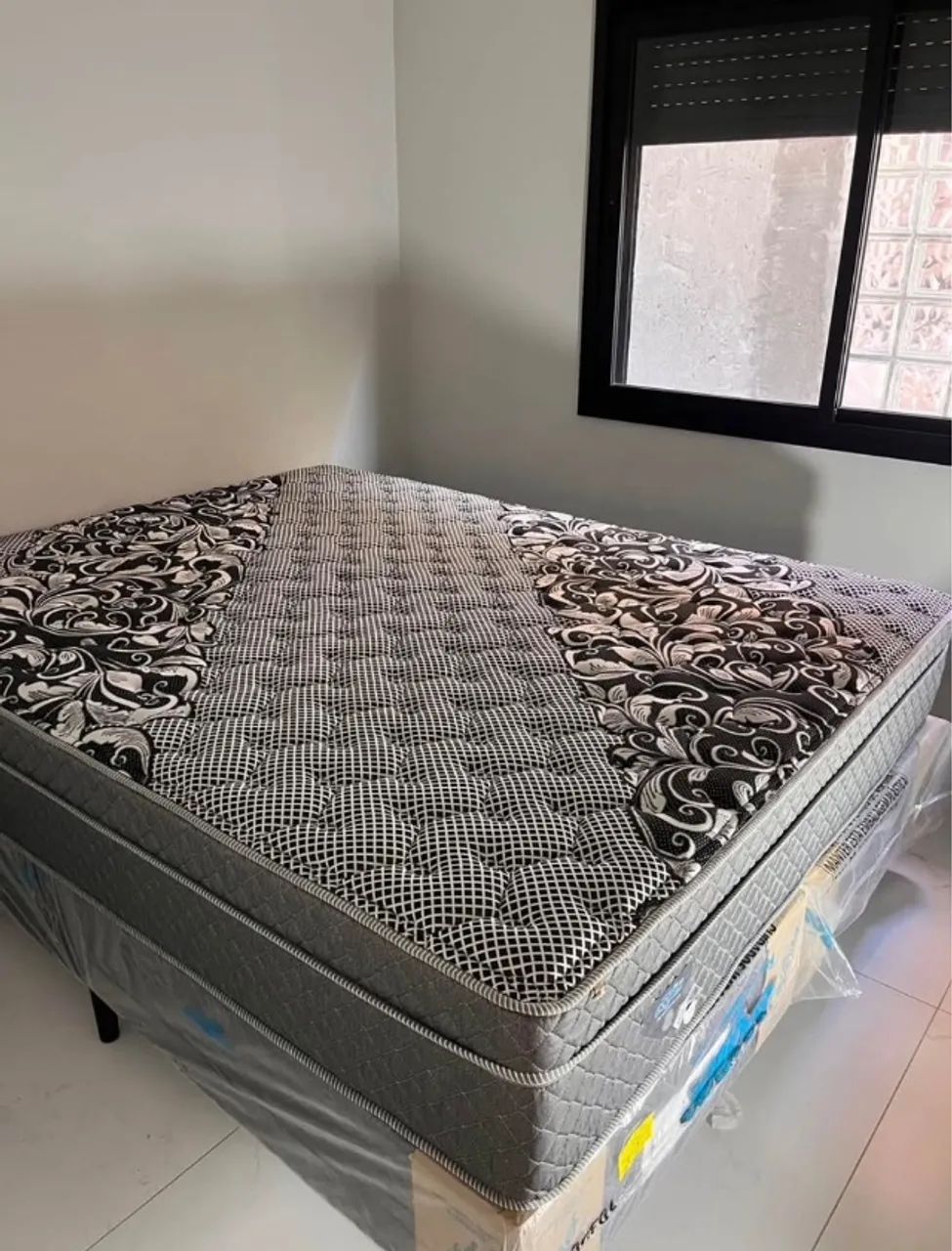 Cama box - Colchão Ecoflex 