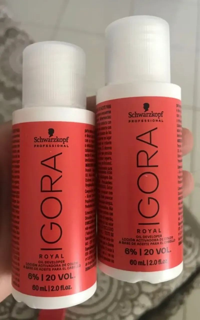 Água Oxigenada Igora 20 Vol 60 ml  - Foto 2