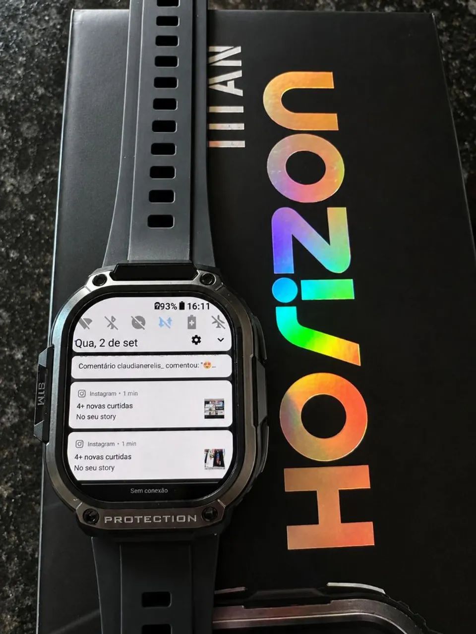 Smartwatch Horizon Titan, celular de pulso. - Foto 4