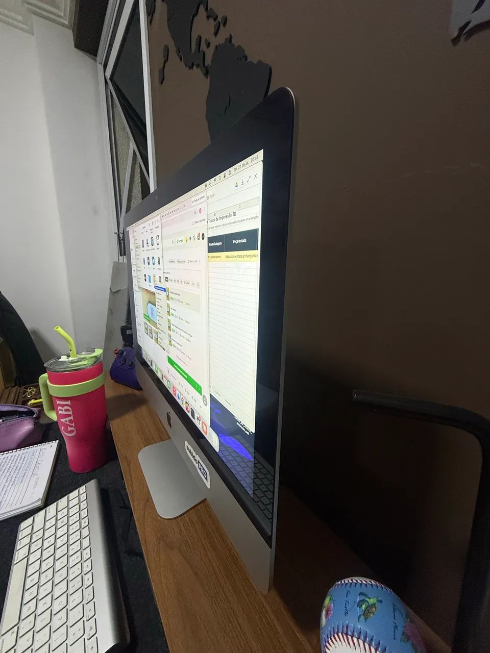 iMac 21,5? Late 2013 i5 16GB SSD ? c/ Teclado, Mouse e Caixa Original - Foto 5