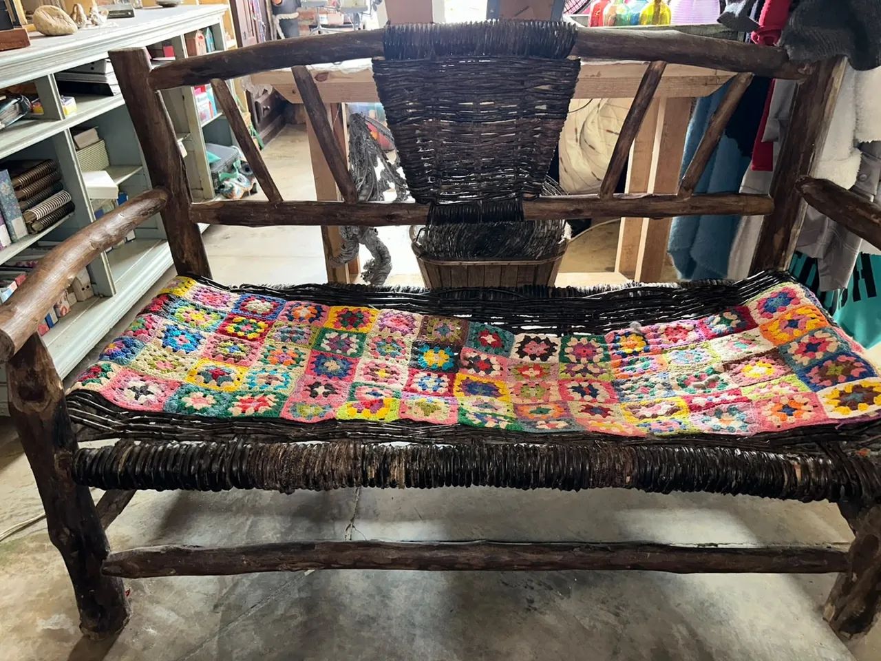 Conjunto Sofá, Poltronas e Mesa de Centro de Cipó  - Foto 2