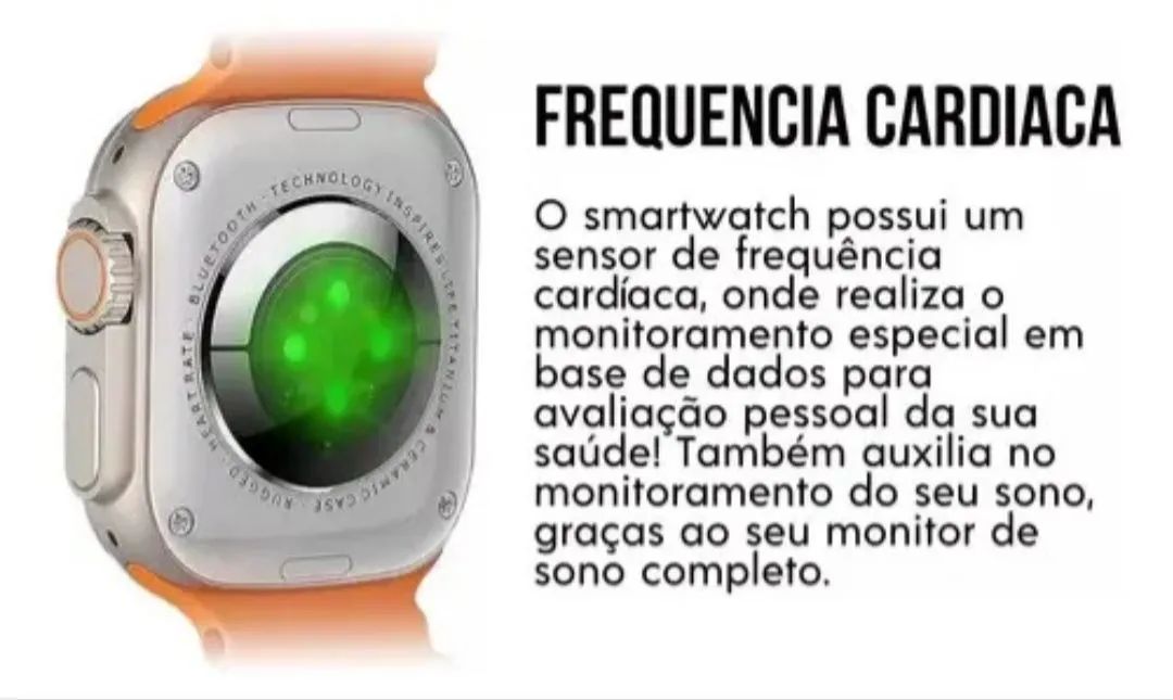 Relógio watch 8 49mm inteligente  - Foto 3