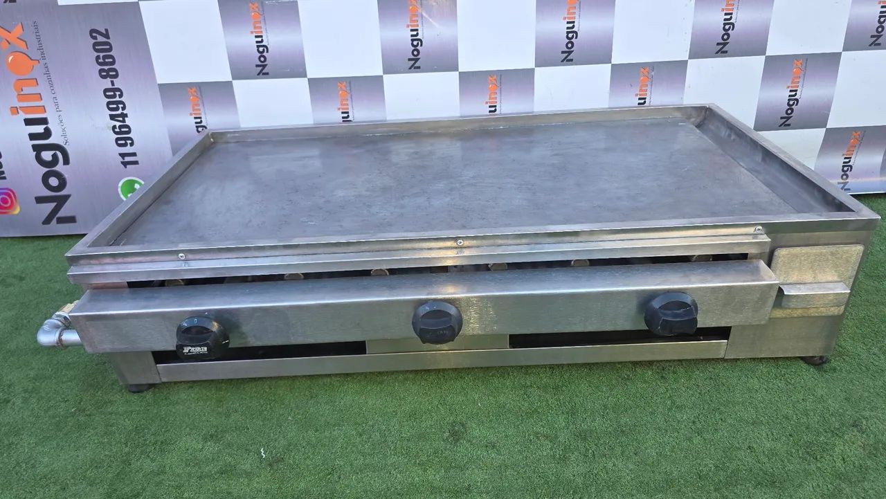 Chapa a gas Fire 3 queimadores 