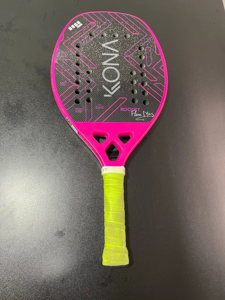 Raquete Beach Tênis Kona Rocket flavia Muniz 2025 carbono 3k