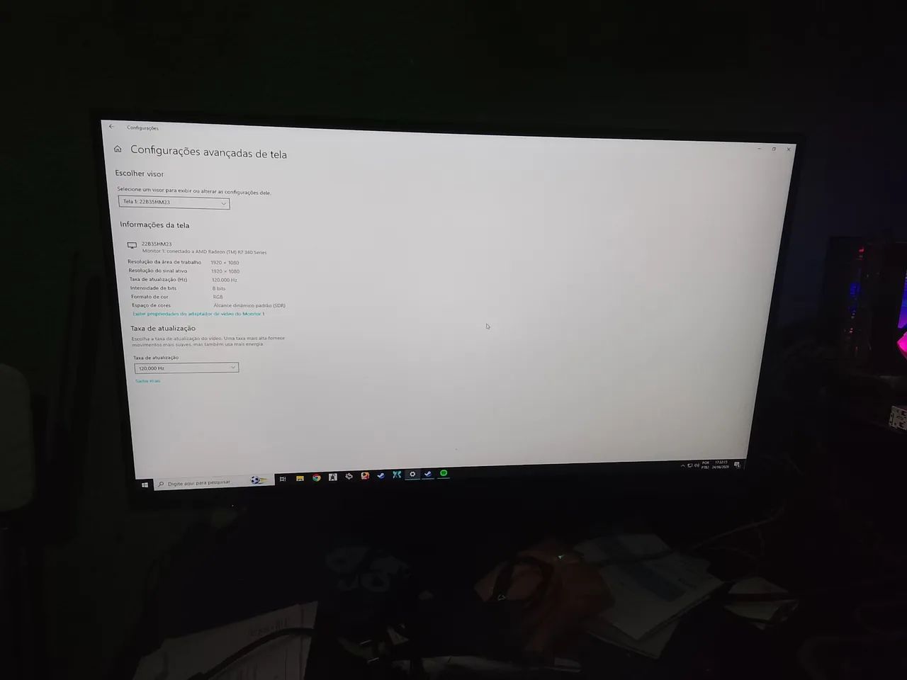 Monitor 120hz 1ms - Foto 3