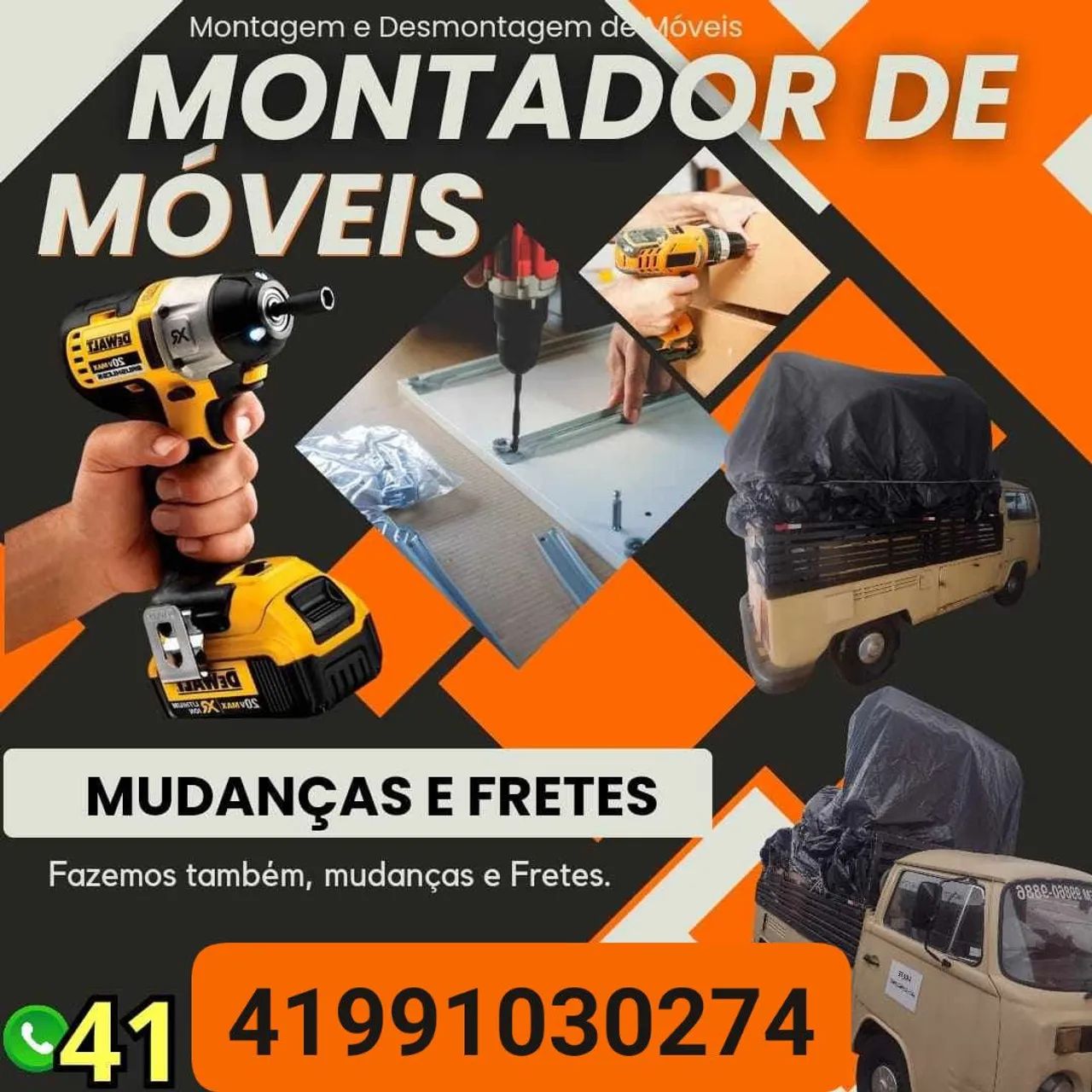 Fretes e montador de moveis
