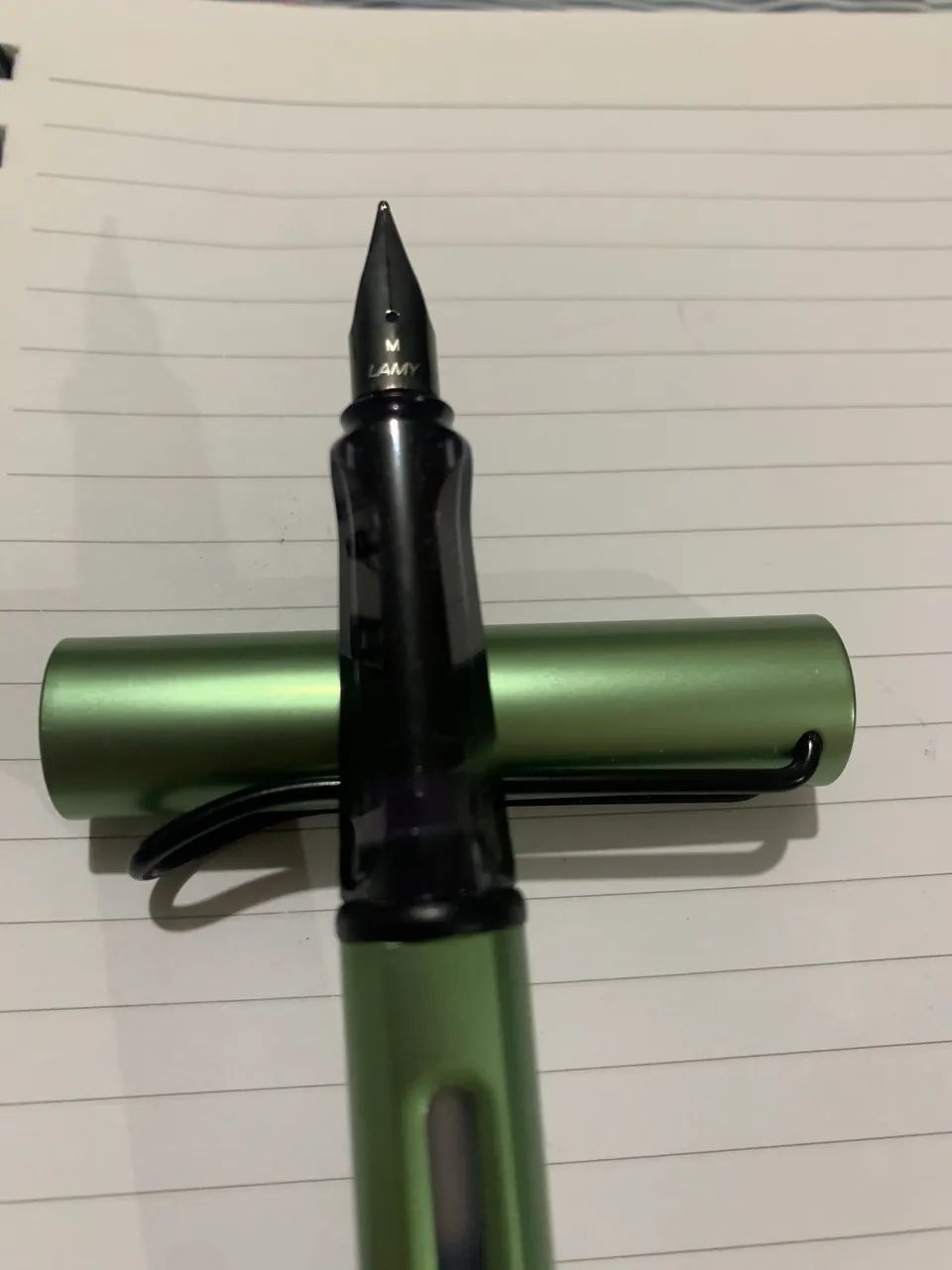 Kit com duas canetas tinteiro e uma esferográfica lama - Foto 6