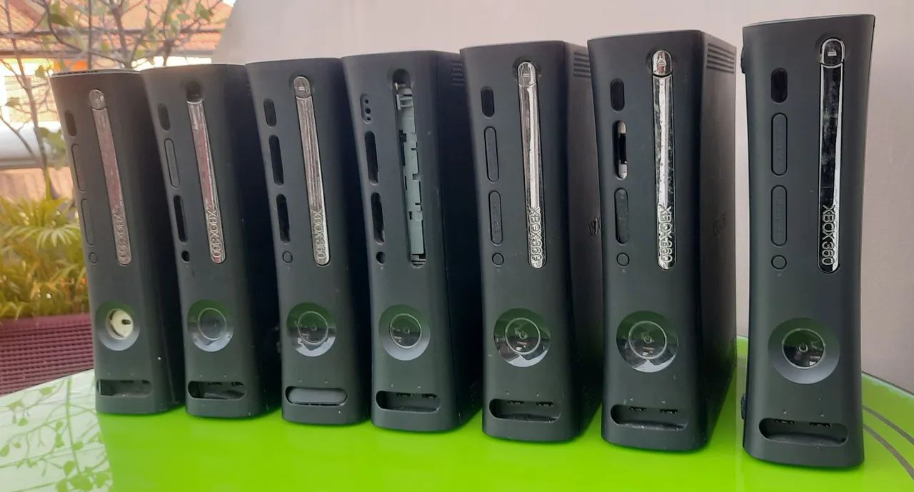 Lote com 7 vídeo game Xbox 360 fat elite  - Foto 5