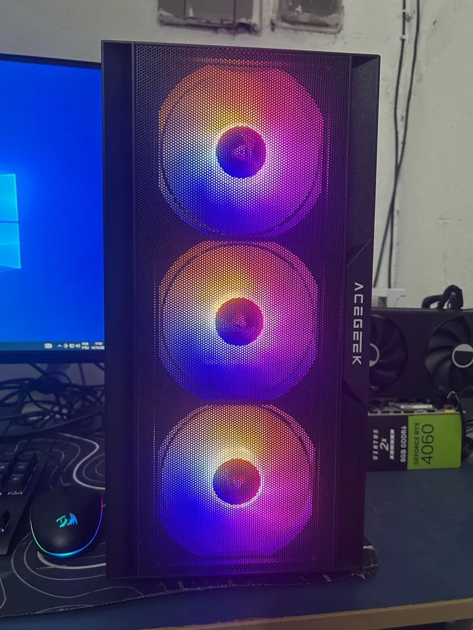 Cpu Gamer nova com i5 e Rx 580 e 90 dias de garantia 