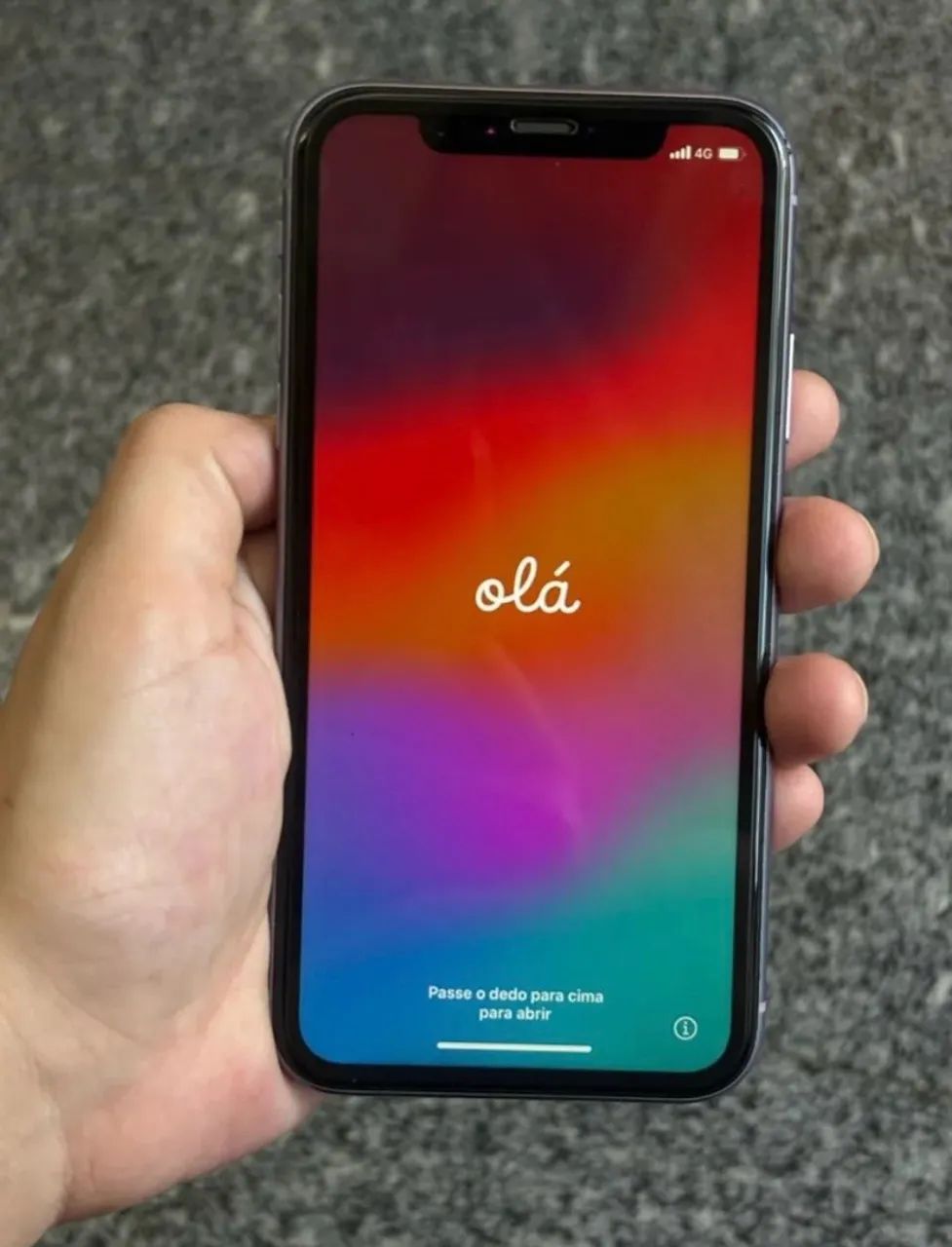 iPhone 11 Lilás 128gb (Todo original)