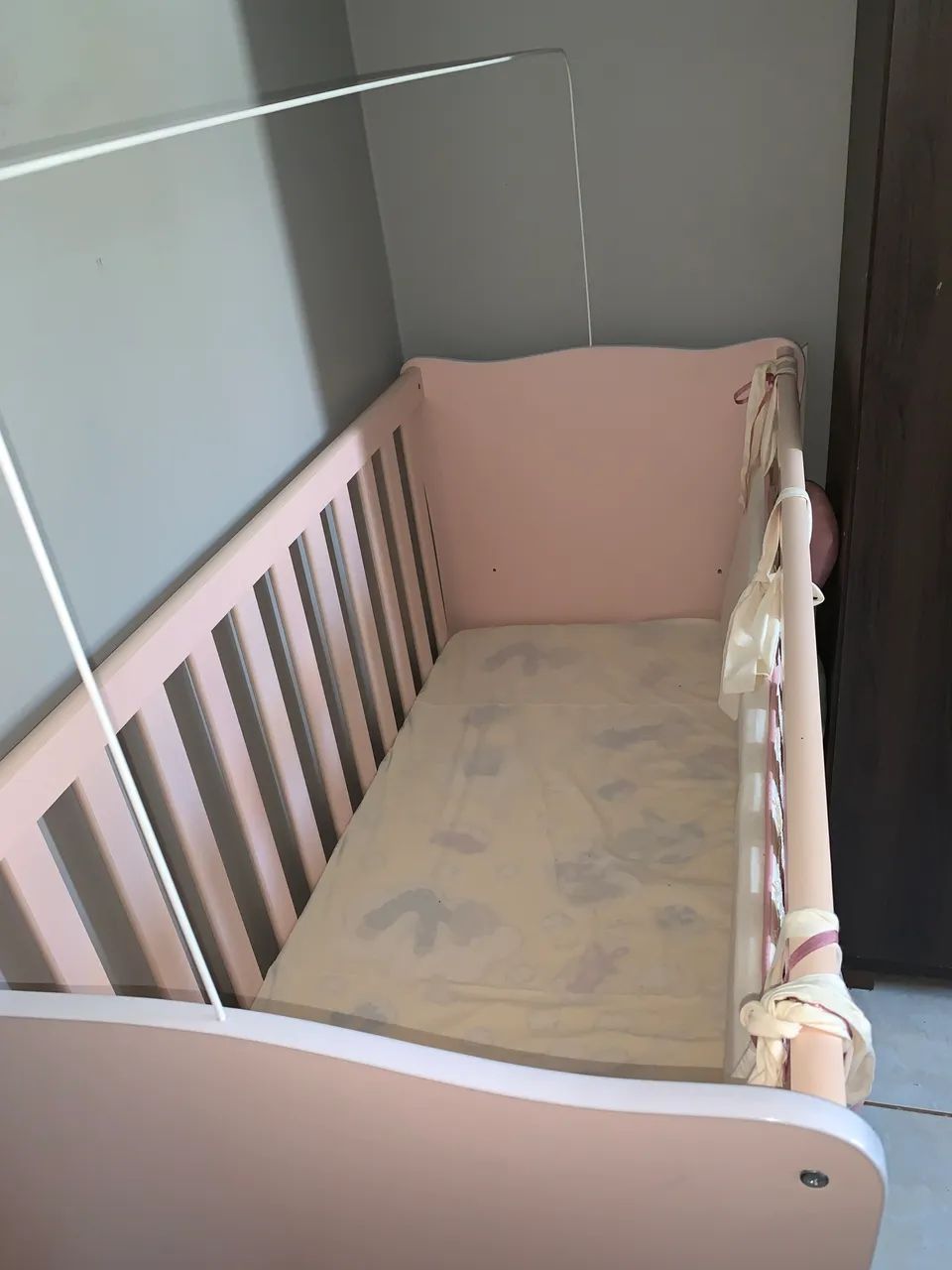 berço rosa - Foto 2