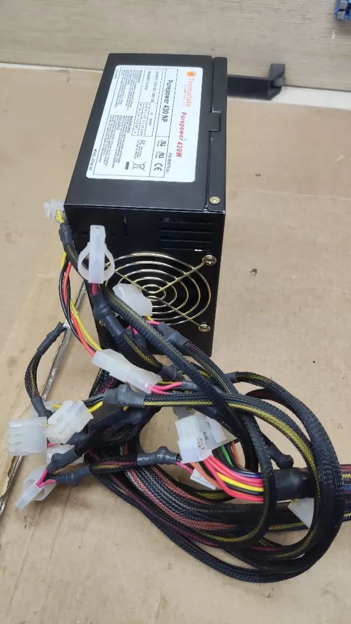 Fonte de Pc 430w com conector PCI-E  - Foto 2