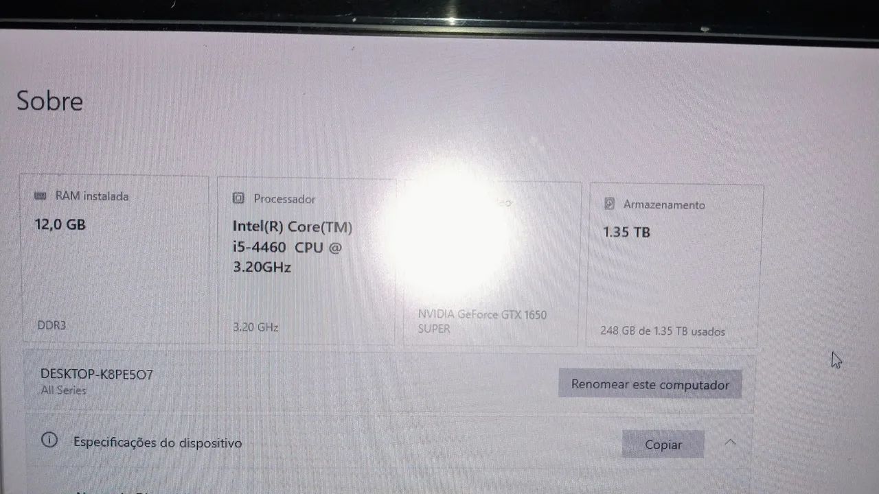 CPU com monitor  - Foto 3