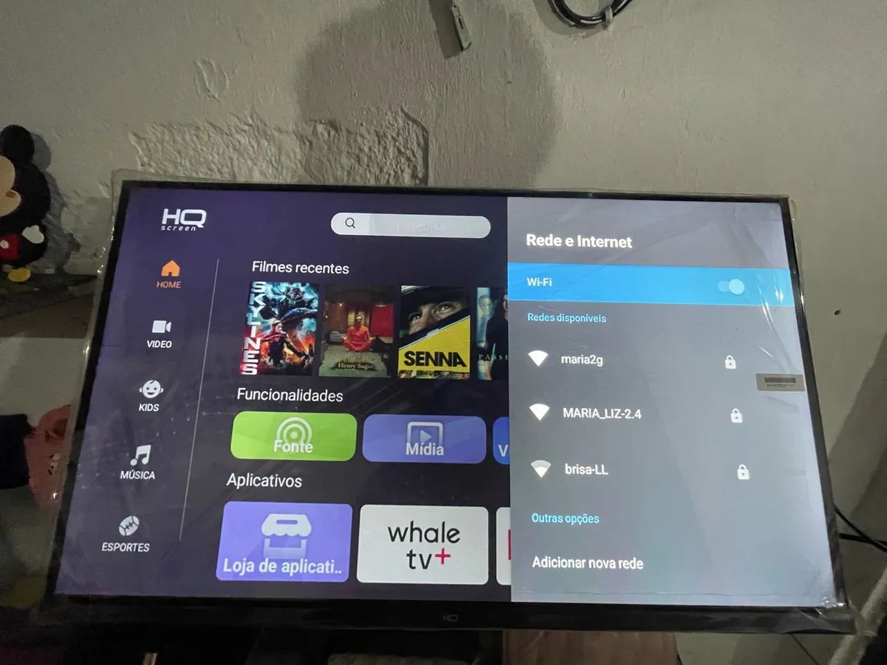 Tv HQ Android 32 polegadas zerada - Foto 5