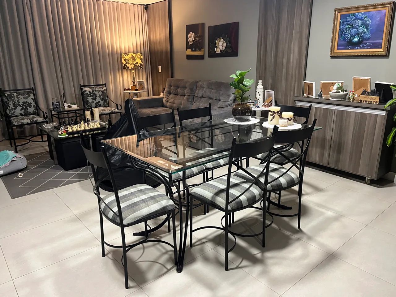 Sala de Jantar e de Estar