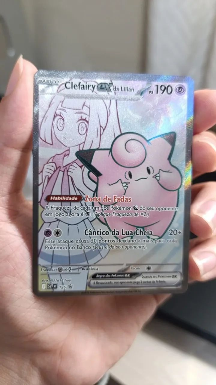 Clefairy EX - Carta Pokémon TCG