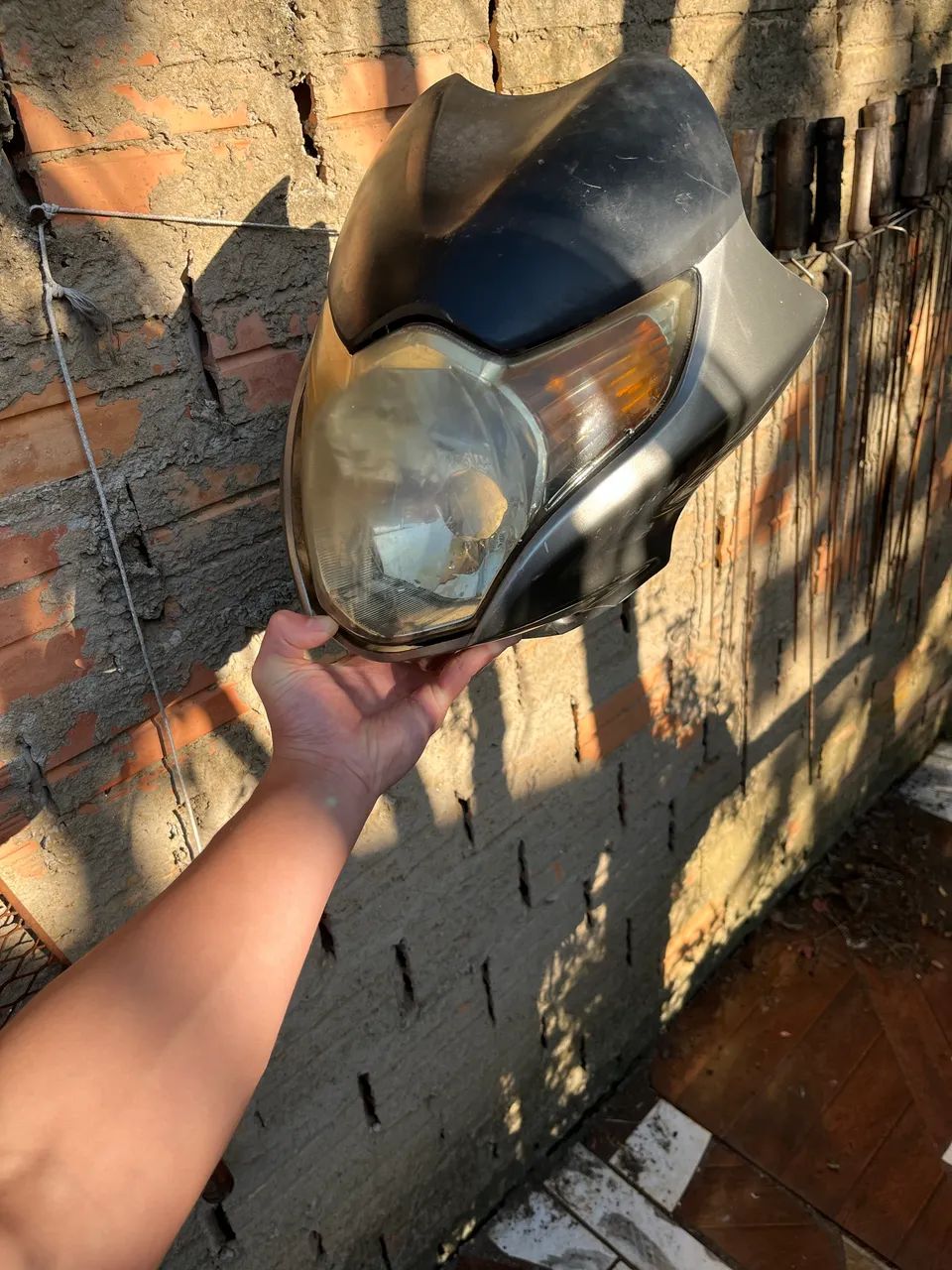 Frente farol titan 150  - Foto 3