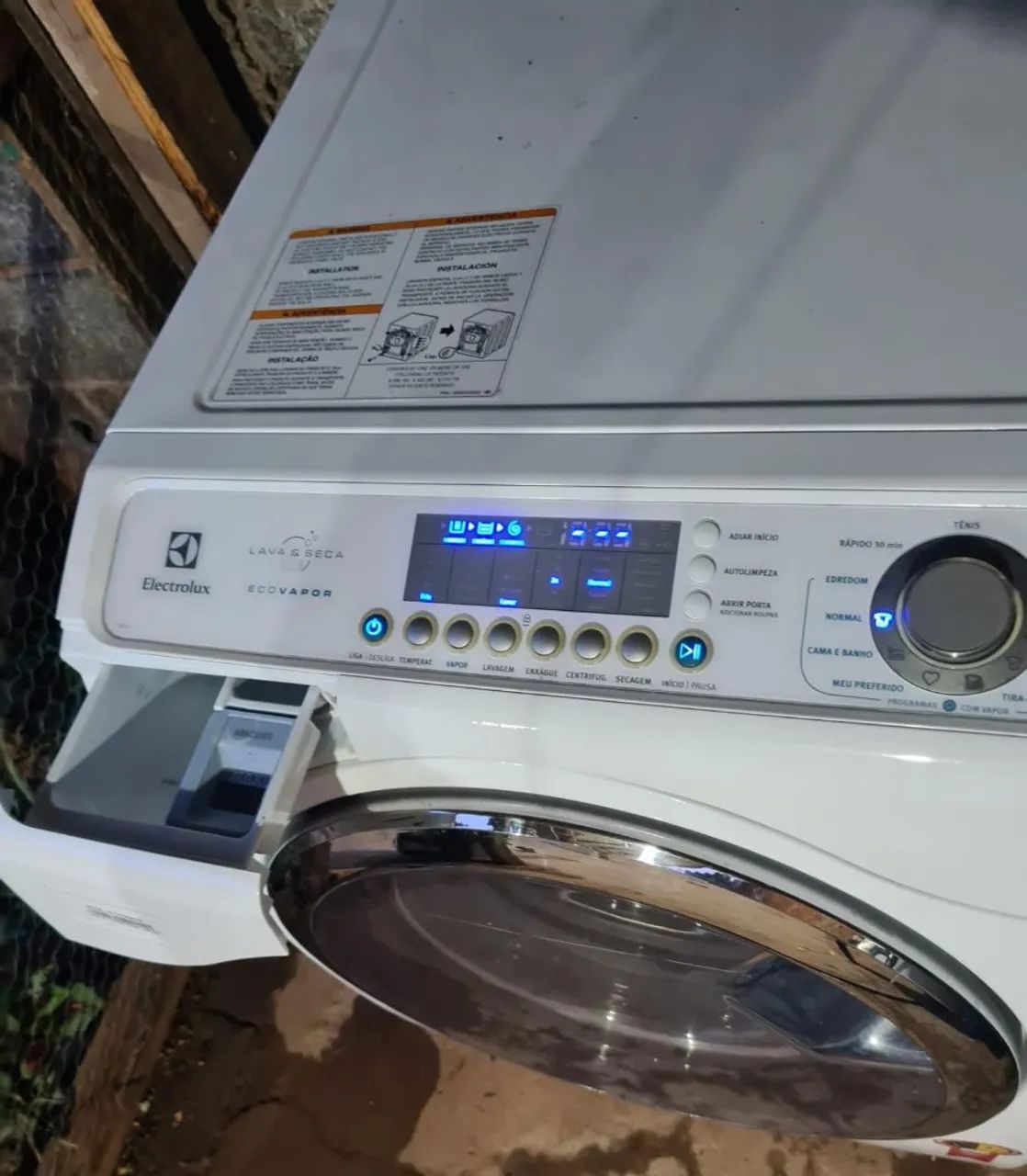 Lava e seca eletrolux 15kg inverter entrego instalada com garantia  - Foto 4
