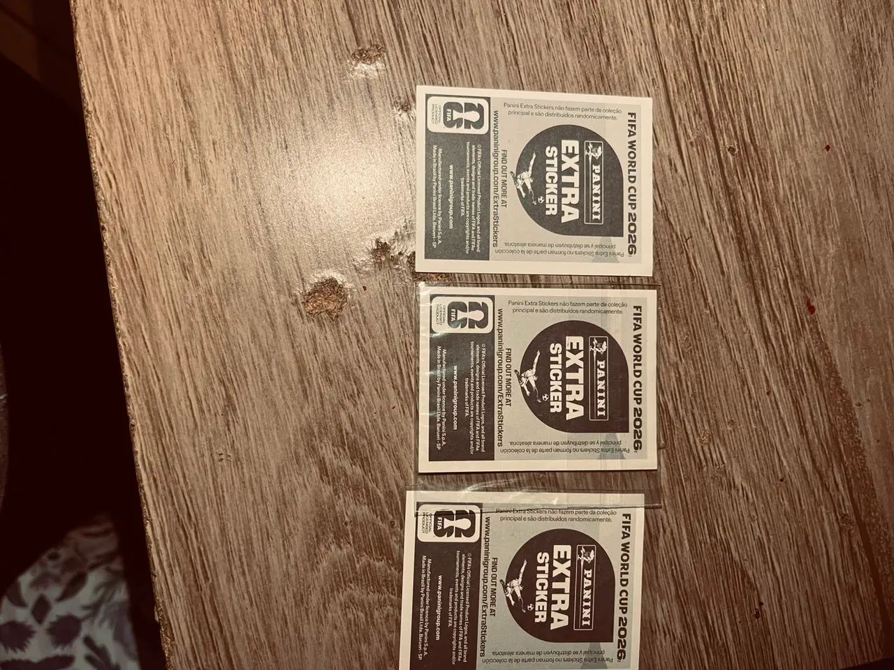 Kit figurinhas extra sticker (legends) copa do mundo 2026 - Foto 3