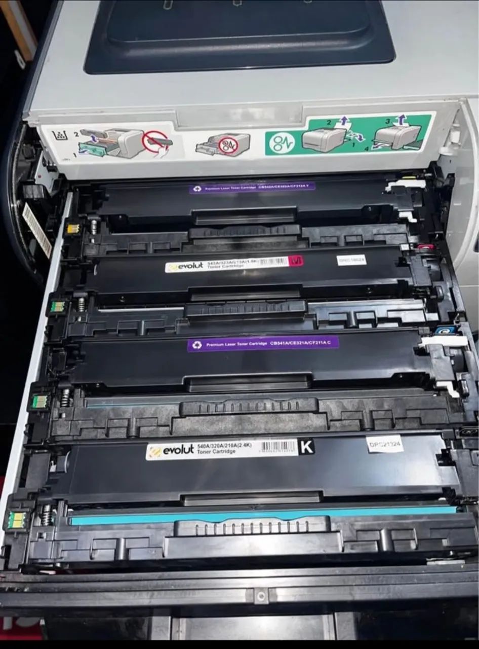 Vendo impressora HP cp1515n  - Foto 2