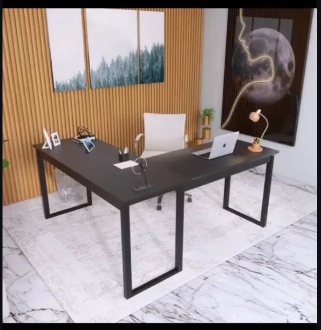 Mesa industrial em L direto da fabrica - Foto 3