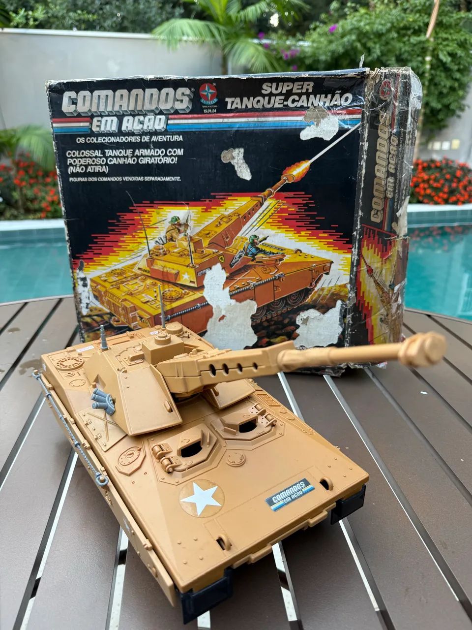 Comandos em Ação Estrela Super Tanque Canhão - Foto 2