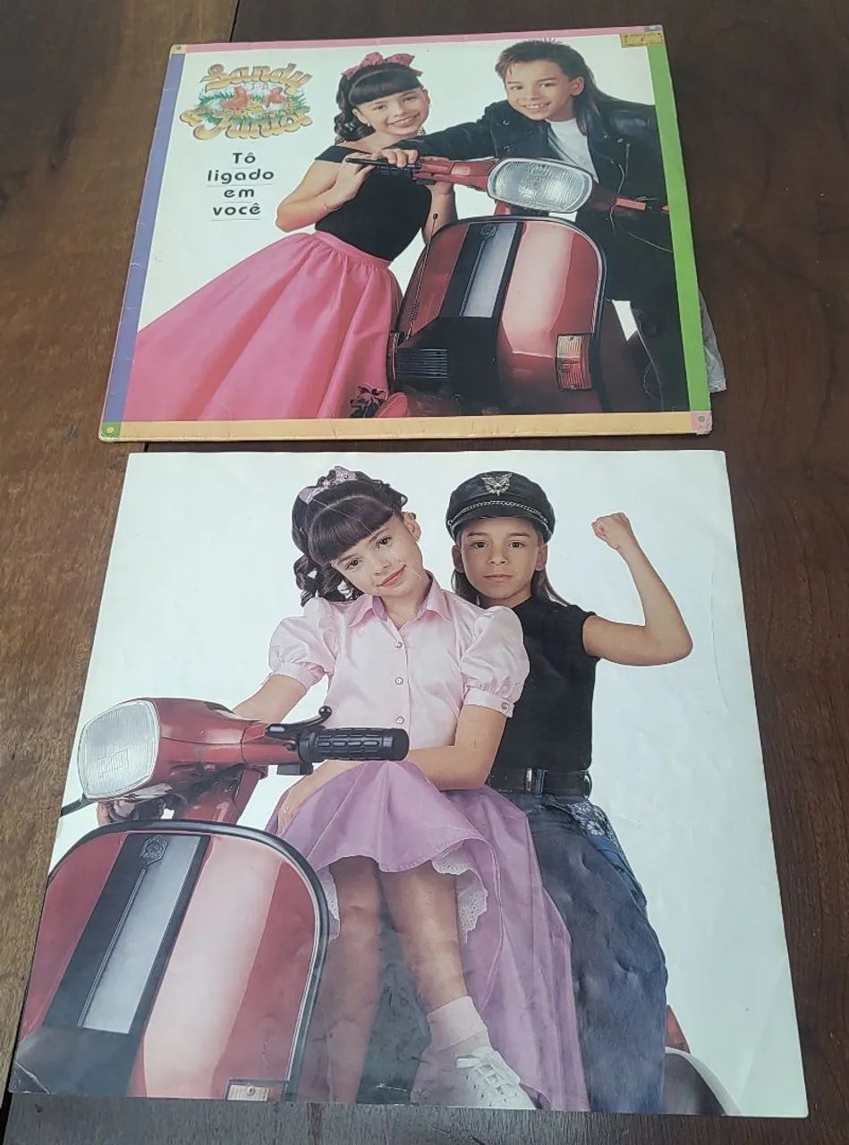 Vinil Sandi e Junior  tô ligado em você  - Foto 2