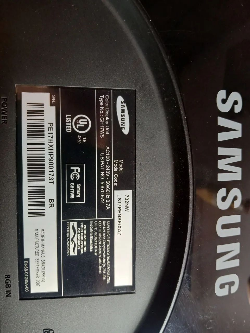 Tela computador Samsung  - Foto 2