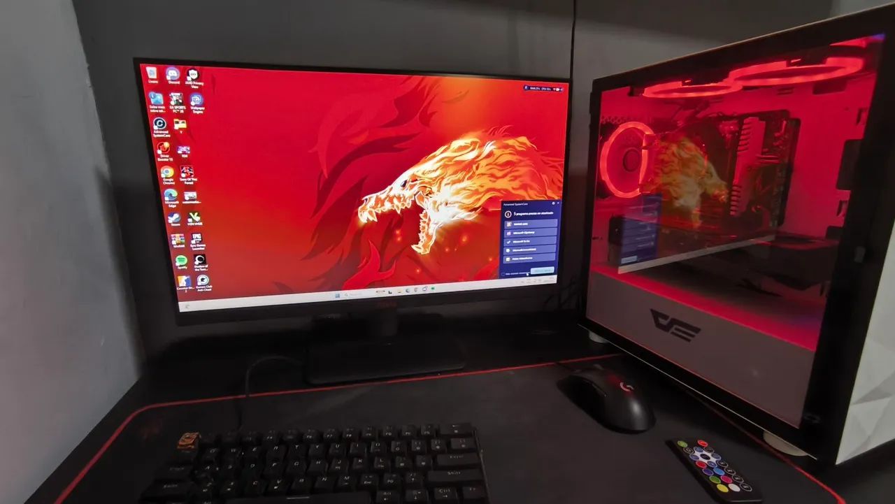 Pc Gamer ryzen 5 5600gt 24gb ram - Foto 2