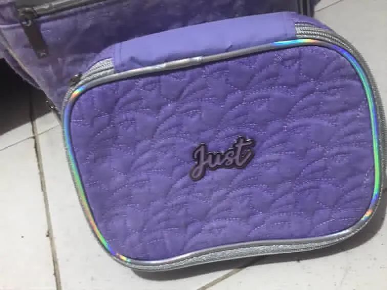 Bolsa escolar com estojo  - Foto 5