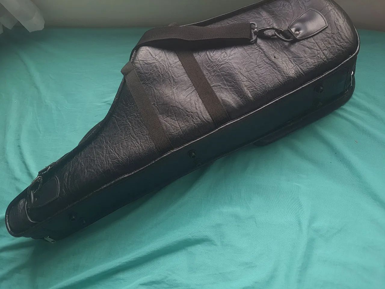 Case couro legítimo sax tenor - Foto 3