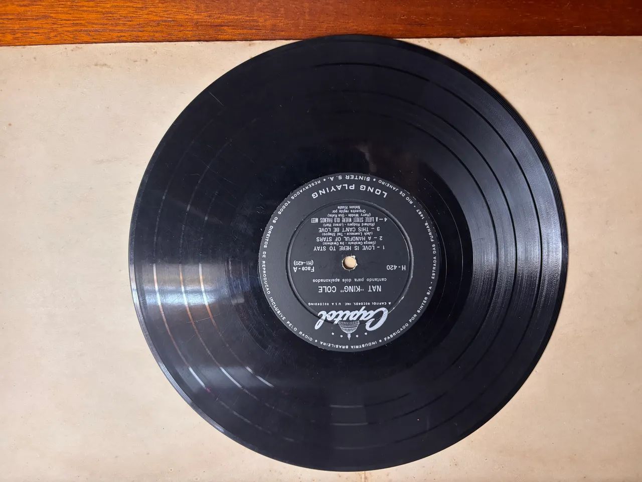 LP Nat King Cole ? cantando para dois apaixonados? - Foto 4