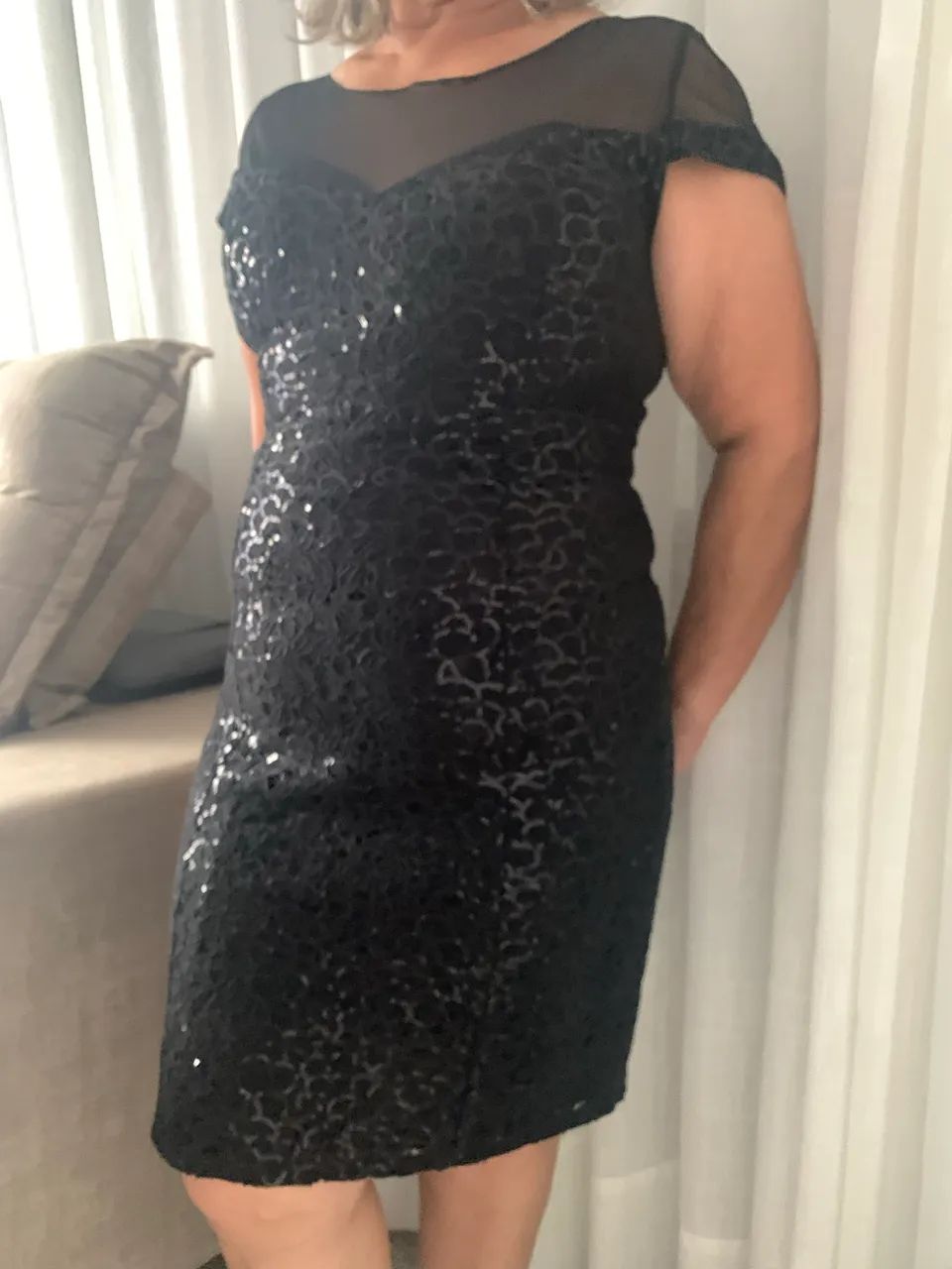 Vestido de Festa Preto  - Foto 5