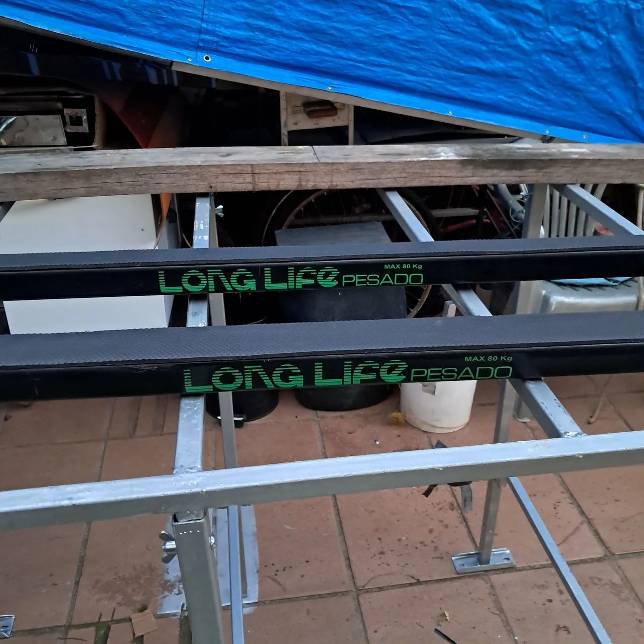Rack bagageiro da kombi teto auto  - Foto 3