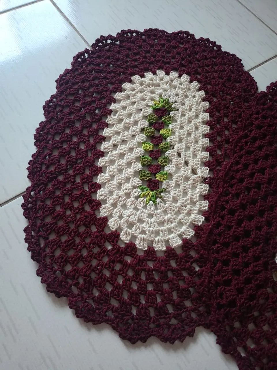 Tapete de crochê - Foto 3