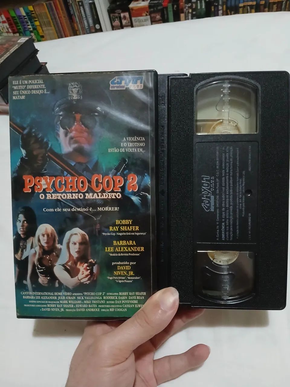 SEPARADO Vhs psycho cop 2 retorno maldito terror raro