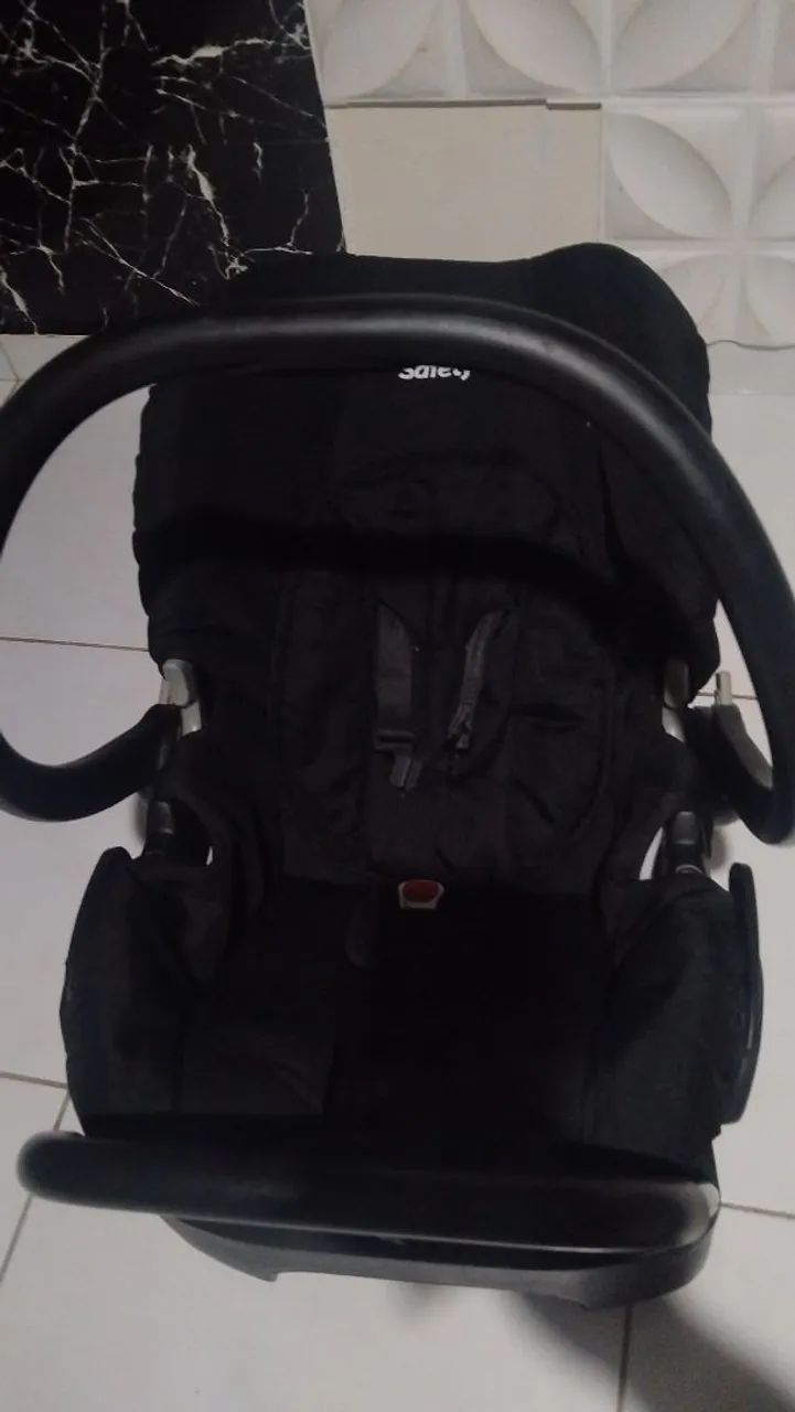 Vendo bebê conforto + suporte  - Foto 4