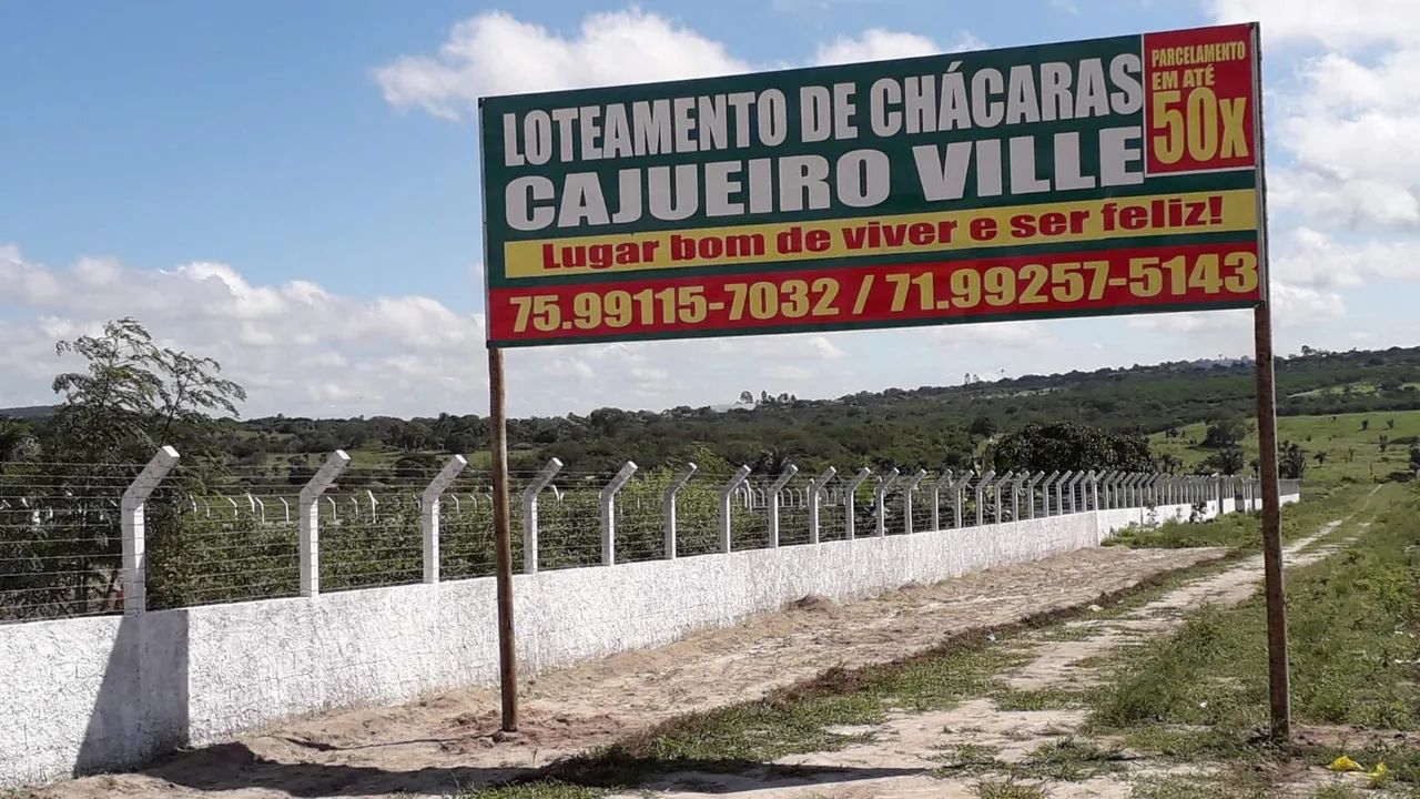 Lotes de Chácaras em Serrinha 