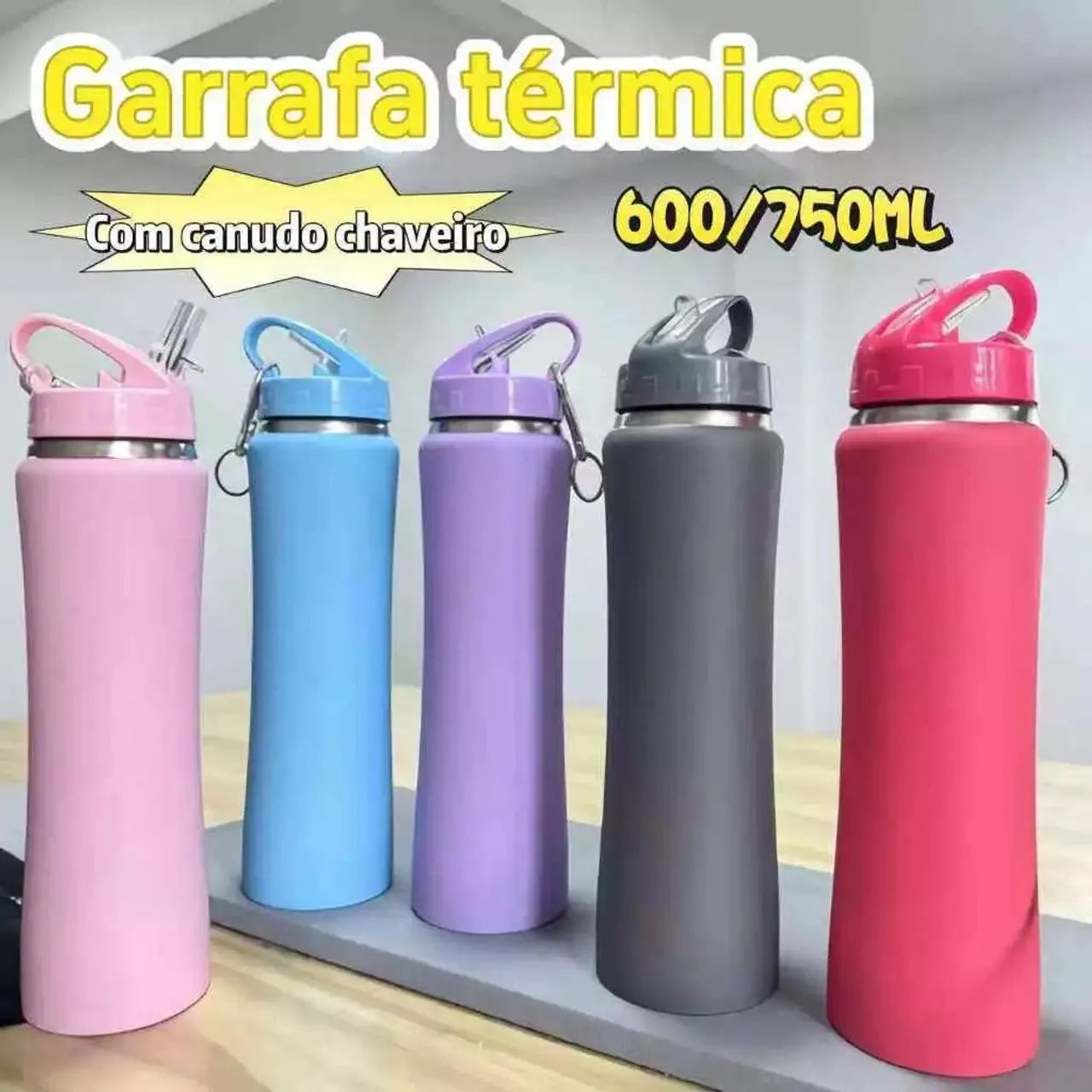 Garrafa térmica beer pints 750 ml - Foto 2