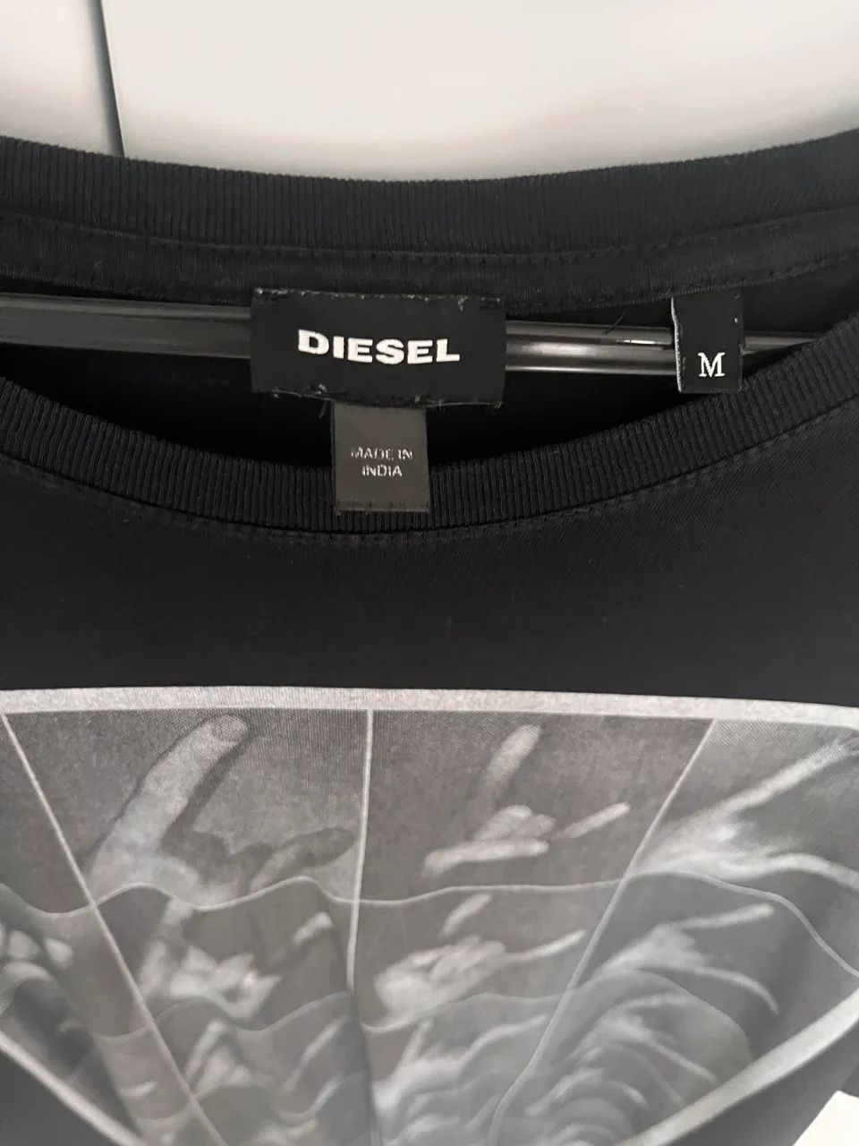 Camisa em malha Diesel original TAM M. Super nova. - Foto 2