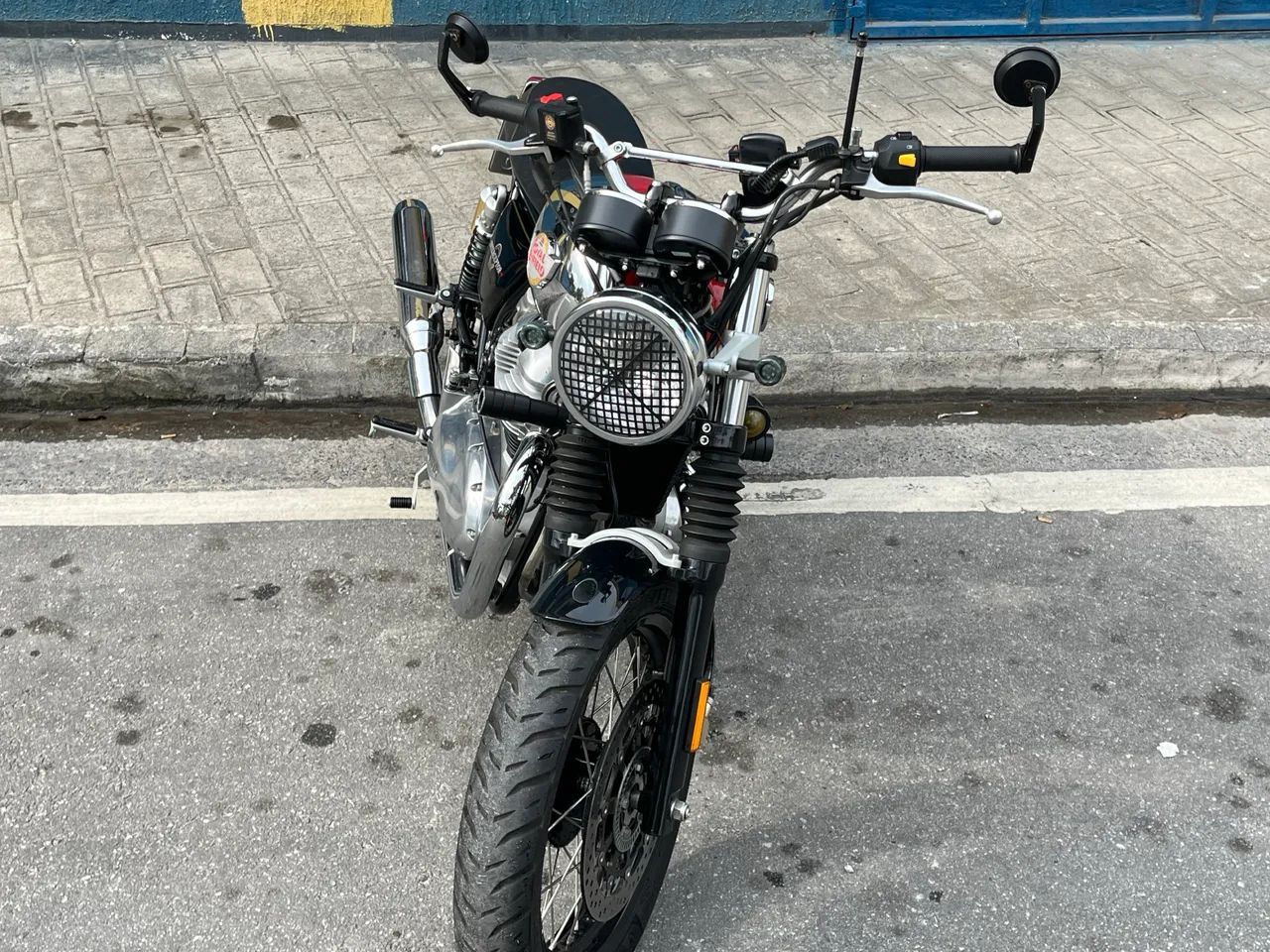 Royal enfield 650 interceptor cromada - Foto 3