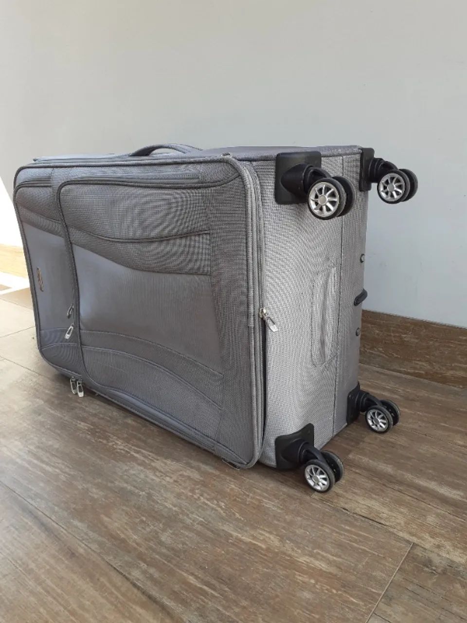 Mala Extragrande Samsonite Cinza - Foto 5