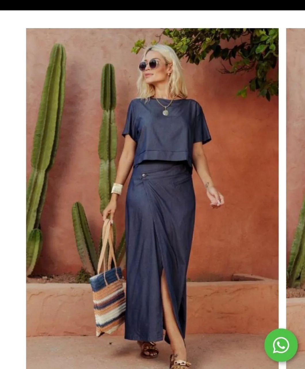 Conjuntos e Vestidos para evangélicas  - Foto 4