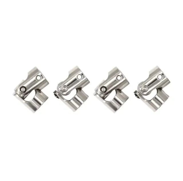 Acoplador Junta Aço 4mm Eixo Modelismo Motor Mini Cardan RC - Foto 5