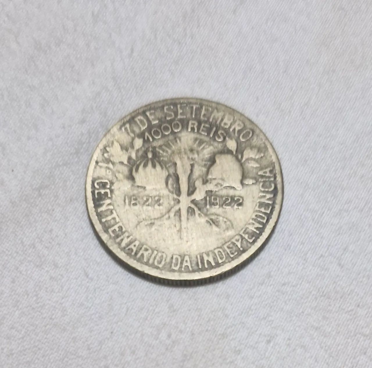 moeda 1000 réis de 1922
